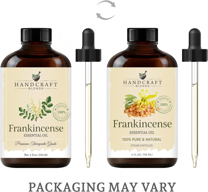 Frankincense Essential Oil - Huge 4 Fl Oz - 100% Pure and Natural - Premium Grad