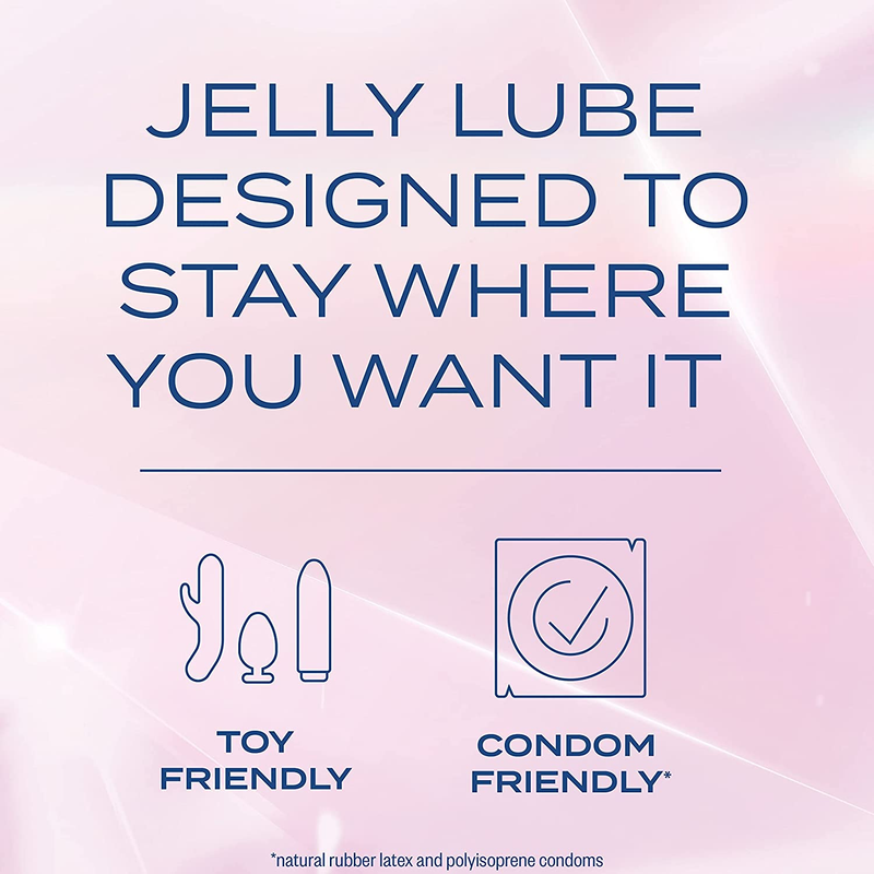 Jelly Personal Lubricant (2Oz), Premium Water Based Lube for Men, Women & Couple