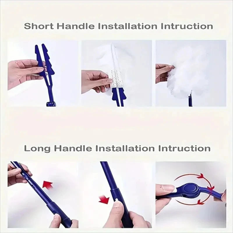 Electrostatic Absorbent Household Cleaning Brush